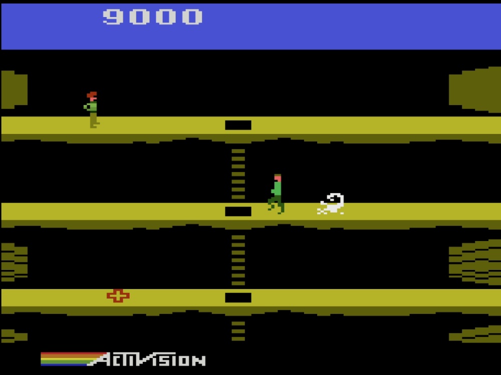 Gameplay of Pitfall II: Lost Caverns for Atari 2600